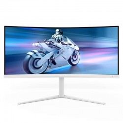 Philips Evnia 5000 34M2C5501A/00 écran plat de PC 86,4 cm (34") 3440 x 1440 pixels Wide Quad HD LCD Blanc 