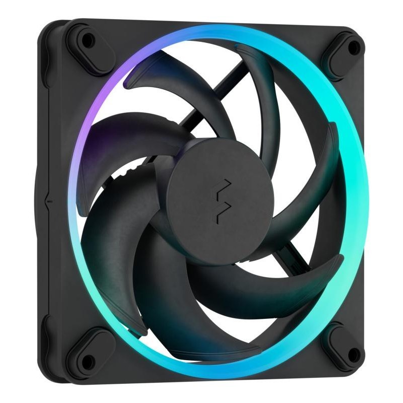 Fractal Design Momentum 12 RGB Boitier PC Ventilateur 12 cm Noir 3 pièce(s) 