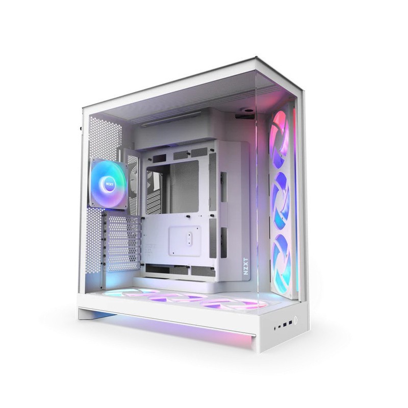 NZXT H9 Flow RGB+ All White 