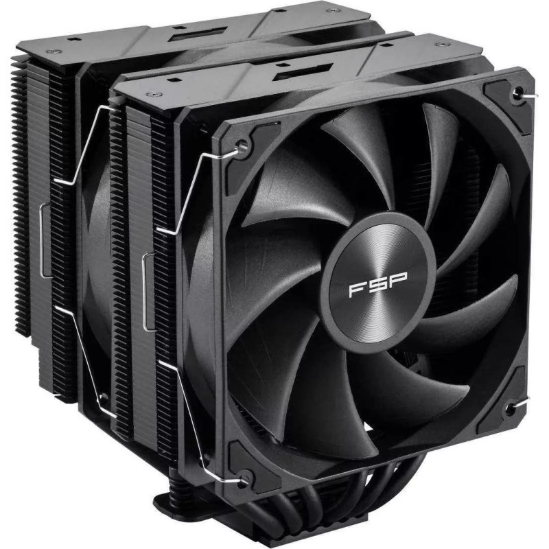 FSP MP7-B Processeur Refroidisseur d’air 12 cm Noir 1 pièce(s) 