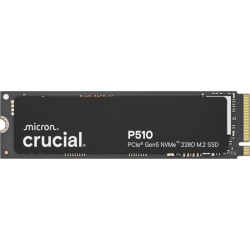 CRUCIAL P510 1TB PCIe Gen5 NVMe" 2280 M.2 SSD (Tray) 