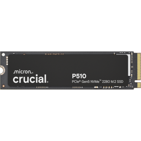 CRUCIAL P510 1TB PCIe Gen5 NVMe" 2280 M.2 SSD (Tray) 