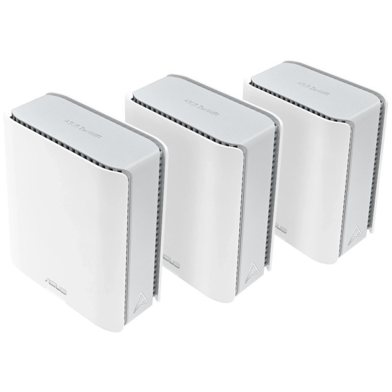 ASUS ZenWiFi BT10 (W-3-PK) Tri-bande (2,4 GHz / 5 GHz / 6 GHz) Wi-Fi 7 (802.11be) Blanc Interne 
