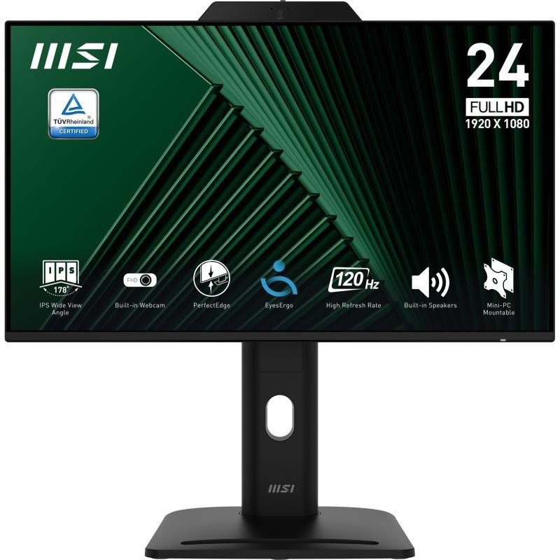 MSI Pro MP242PMG écran plat de PC 60,5 cm (23.8") 1920 x 1080 pixels Full HD LCD Noir 