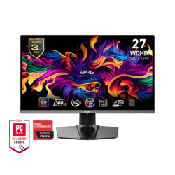 MSI MPG 271QR QD-OLED X50 écran plat de PC 67,3 cm (26.5") 2560 x 1440 pixels Wide Quad HD Noir 