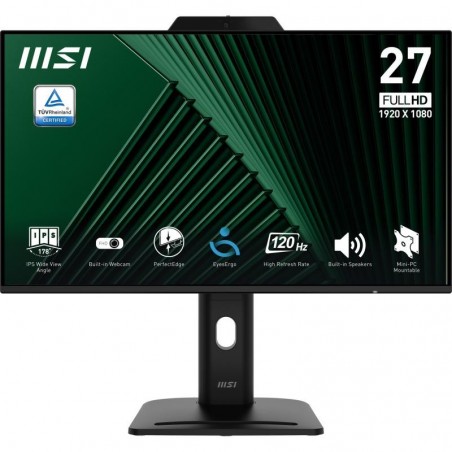 MSI PRO MP272PMG écran plat de PC 68,6 cm (27") 1920 x 1080 pixels Full HD LCD Noir 