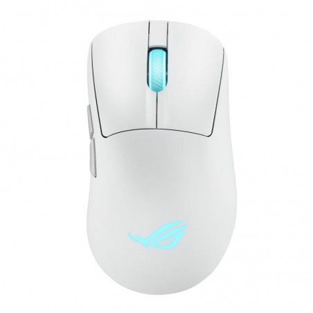 ASUS ROG Keris II Origin WHT souris Gaming Droitier RF Wireless + Bluetooth + USB Type-A Optique 42000 DPI 