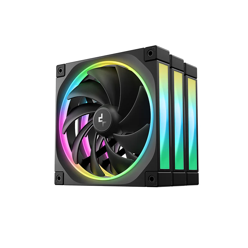 DeepCool FL14 Boitier PC Ventilateur 14 cm Noir 3 pièce(s) 