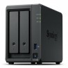 Synology DiskStation DS725+ serveur de stockage NAS Ryzen Embedded R1600 4 Go DDR4 0 To Noir 