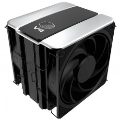 Cooler Master V4 Alpha 3DHP Black Processeur Refroidisseur d’air 12 cm Noir 1 pièce(s) 