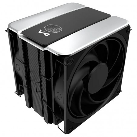 Cooler Master V4 Alpha 3DHP Black Processeur Refroidisseur d’air 12 cm Noir 1 pièce(s) 