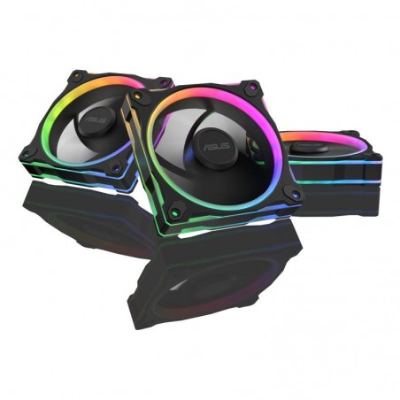 ASUS Prime MR120 Fan ARGB Black 3in1 Boitier PC Ventilateur 12 cm Noir 