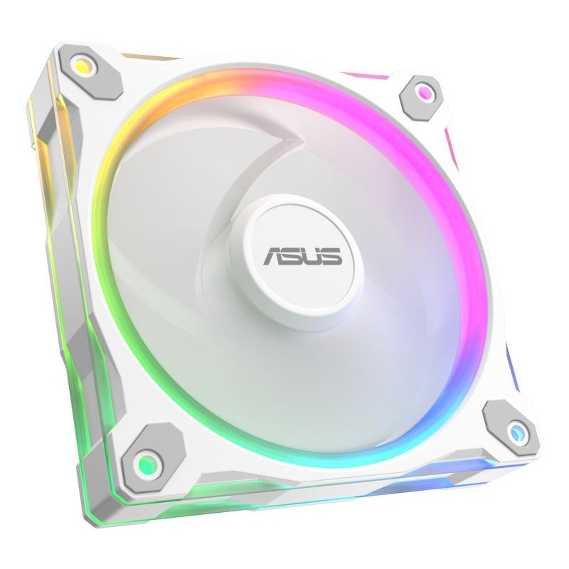 ASUS Prime MR120 Fan ARGB Reverse White Boitier PC Ventilateur 12 cm Blanc 