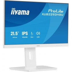 iiyama ProLite XUB2293HSU-W7 écran plat de PC 54,6 cm (21.5") 1920 x 1080 pixels Full HD LED Blanc 