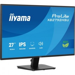 iiyama ProLite X2792HSU-B1 écran plat de PC 68,6 cm (27") 1920 x 1080 pixels Full HD LED Noir 