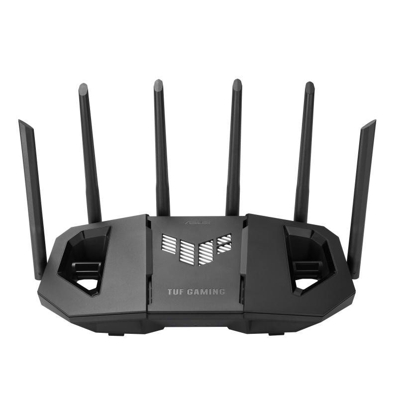 ASUS 90IG0A30-MO9C00 routeur sans fil 2.5 Gigabit Ethernet Tri-bande (2,4 GHz / 5 GHz / 6 GHz) Noir 