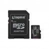 Kingston Technology 64GB microSDXC Canvas Select Plus Gen3 100MB/s A1 (Adaptateur SD inclus) 