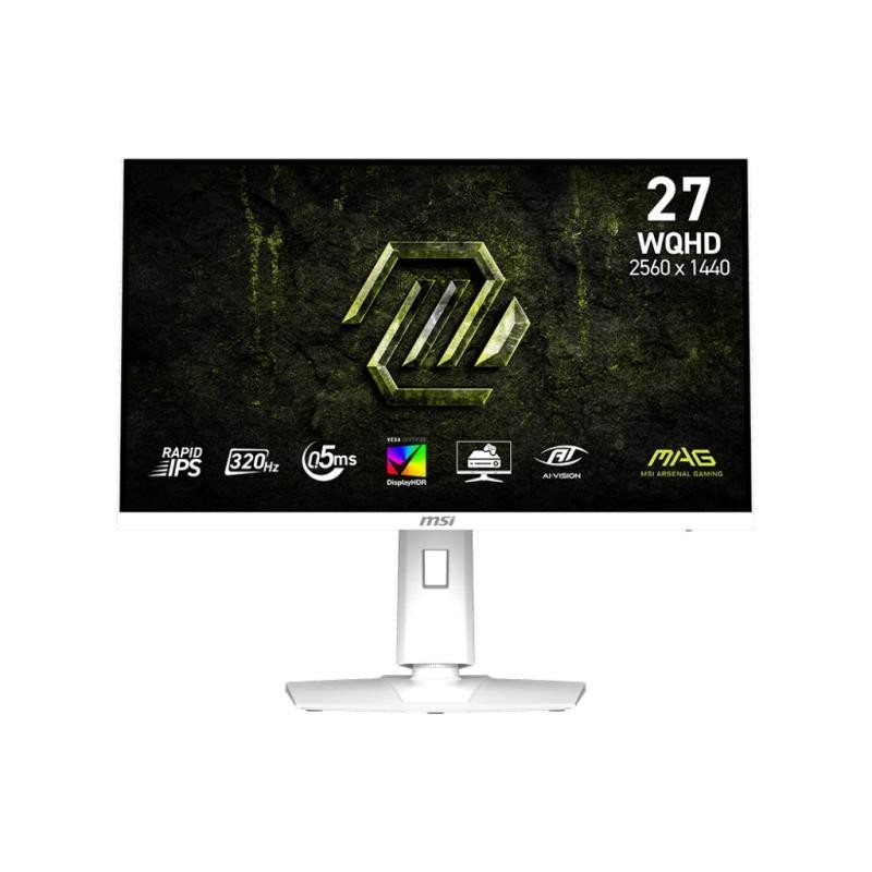 MSI MAG 274QRFW X32 écran plat de PC 68,6 cm (27") 2560 x 1440 pixels Wide Quad HD LCD Blanc 