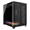 CORSAIR AIR 5400 LX-R RGB LINK Mid-Tower PC Case, Black 