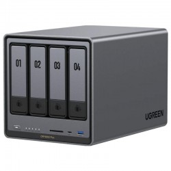 Ugreen NASync DXP4800 Plus NAS Bureau Intel® Pentium® Gold 8505 8 Go DDR5 0 To UGOS Pro 
