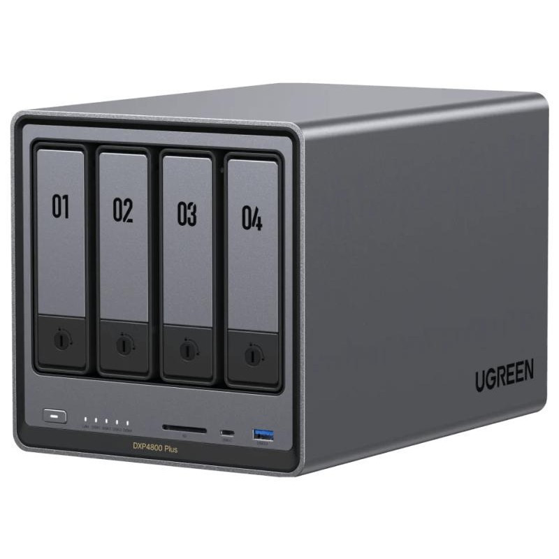 Ugreen NASync DXP4800 Plus NAS Bureau Intel® Pentium® Gold 8505 8 Go DDR5 0 To UGOS Pro 