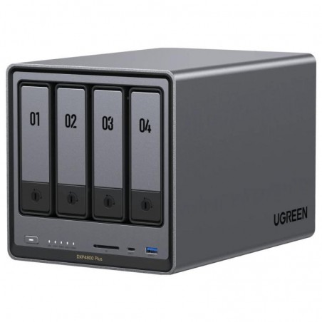 Ugreen NASync DXP4800 Plus NAS Bureau Intel® Pentium® Gold 8505 8 Go DDR5 0 To UGOS Pro 