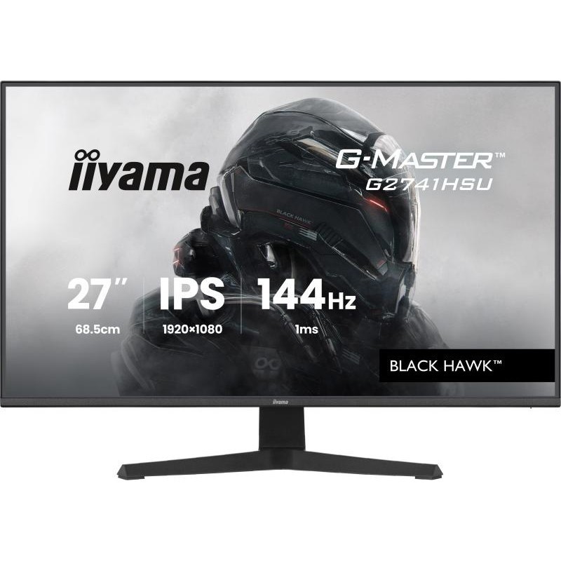 iiyama G-MASTER G2741HSU-B1 écran plat de PC 68,6 cm (27") 1920 x 1080 pixels Full HD Noir 