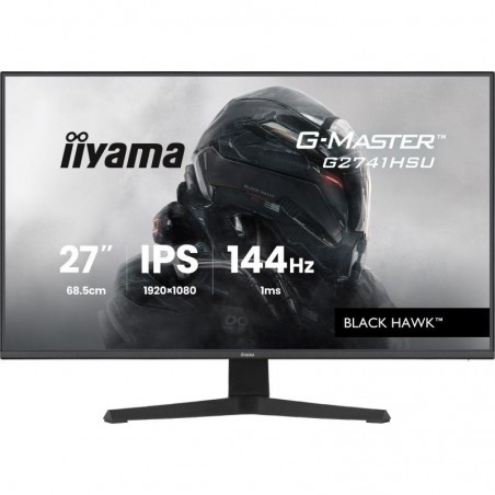 iiyama G-MASTER G2741HSU-B1 écran plat de PC 68,6 cm (27") 1920 x 1080 pixels Full HD Noir 