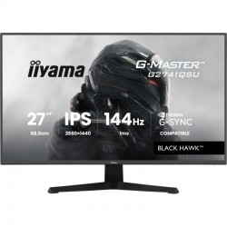 iiyama G-MASTER G2741QSU-B1 écran plat de PC 68,6 cm (27") 2560 x 1440 pixels 4K Ultra HD QLED Noir 