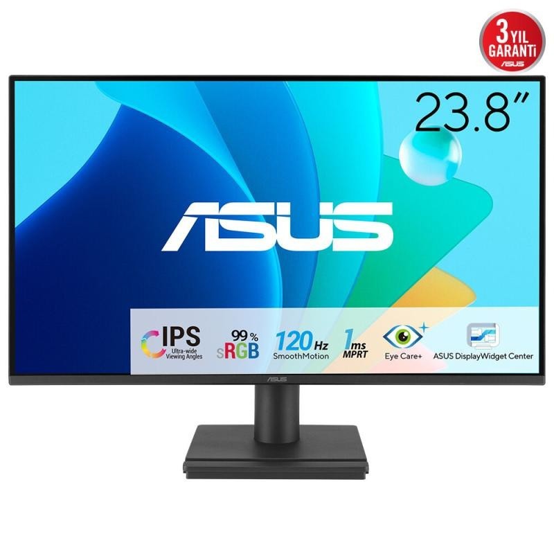 ASUS VA249HG écran plat de PC 60,5 cm (23.8") 1920 x 1080 pixels Full HD LCD Noir 
