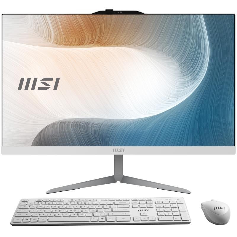 MSI Modern AM242 1M-2222EU Intel Core 3 100U 60,5 cm (23.8") 1920 x 1080 pixels PC All-in-One 8 Go DDR5-SDRAM 512 Go SSD 