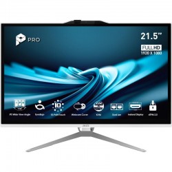 MSI Pro AP222T 14MA-605EU Intel® Core? i3 i3-14100 54,6 cm (21.5") 1920 x 1080 pixels Écran tactile PC All-in-One 8 Go 