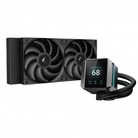 DeepCool MYSTIQUE 240 Processeur Refroidisseur de liquide tout-en-un 12 cm Noir 1 pièce(s) 