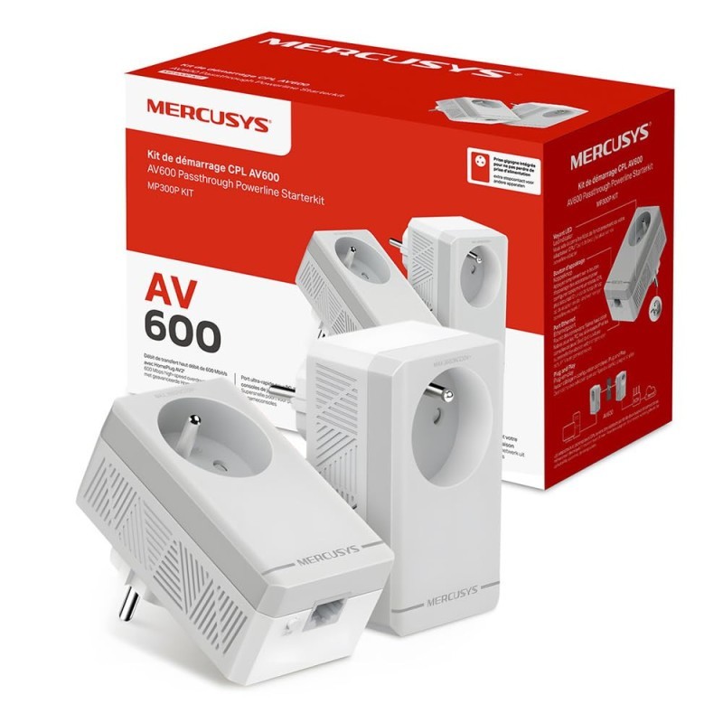 Mercusys MP300P ( Pack de 2 ) CPL *MP300P KIT 