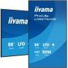 iiyama LH8675UHS-B2AG Écran d’affichage dynamique Écran plat de signalisation numérique 2,17 m (85.6") LCD Wifi 500 cd/m² 4K 