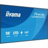 iiyama LE9864UHS-B1AG Écran d’affichage dynamique Écran plat de signalisation numérique 2,49 m (98") Wifi 500 cd/m² 4K Ultra 