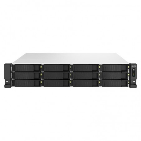 QNAP TS-H1887XU-RP NAS Rack (2 U) Intel Xeon E E-2336 32 Go DDR4 0 To QuTS hero Noir, Blanc 