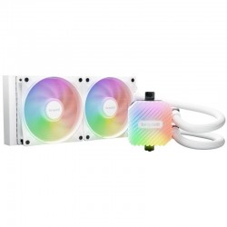 be quiet! Light Loop 240 mm White | Système de refroidissement liquide tout-en-un, 240 mm, blanc, socket Intel et AMD, ARGB 