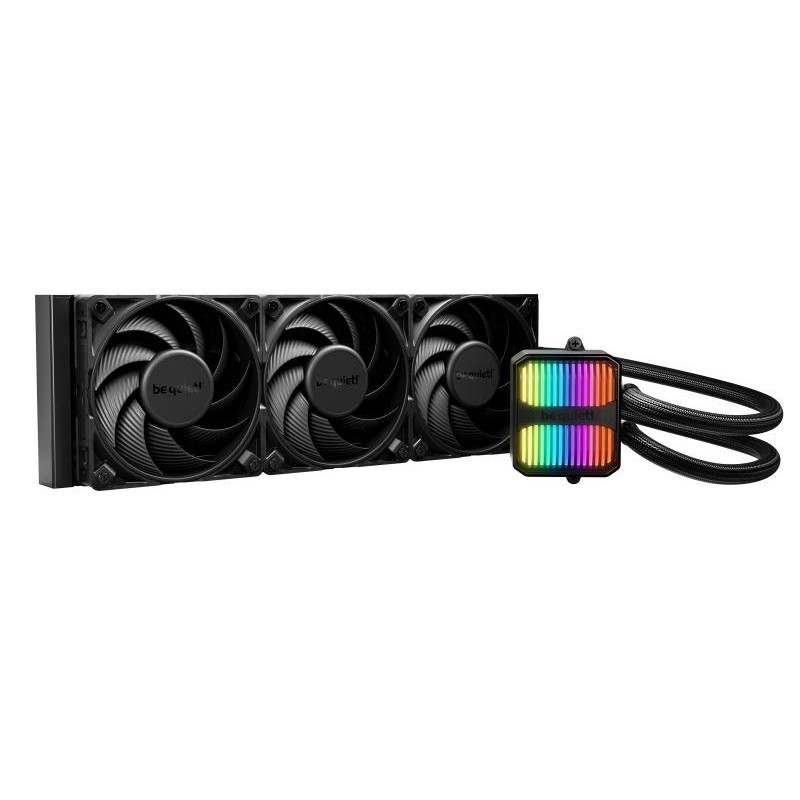 be quiet! Silent Loop 360 mm | Système de refroidissement liquide tout-en-un, 360 mm, noir, socket Intel et AMD 