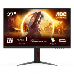 AOC G4 U27G4XM écran plat de PC 68,6 cm (27") 3840 x 2160 pixels 4K Ultra HD LED Noir, Rouge 