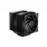 be quiet! PURE ROCK PRO 3 Black| Ventirad double tour, socket Intel et AMD, finition noire 