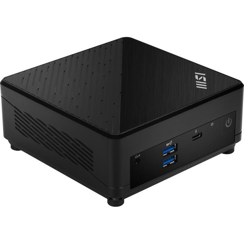 MSI Cubi 5 1M-498EU Intel Core 3 100U 8 Go DDR5-SDRAM 512 Go SSD Windows 11 Home Mini PC Noir 