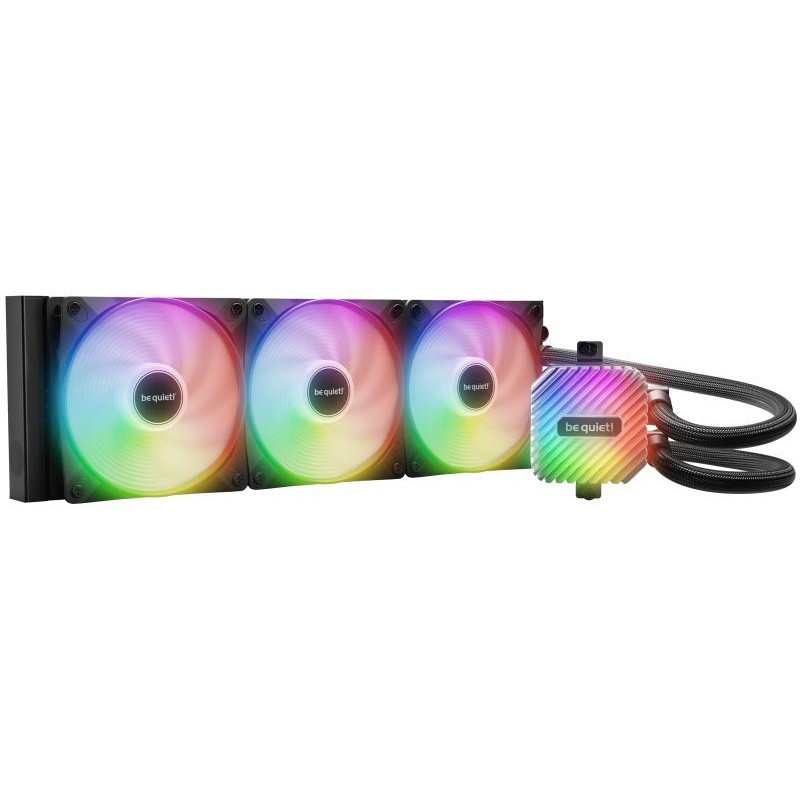 be quiet! Light Loop 360 mm | Système de refroidissement liquide tout-en-un, 360 mm, noir, socket Intel et AMD, ARGB 