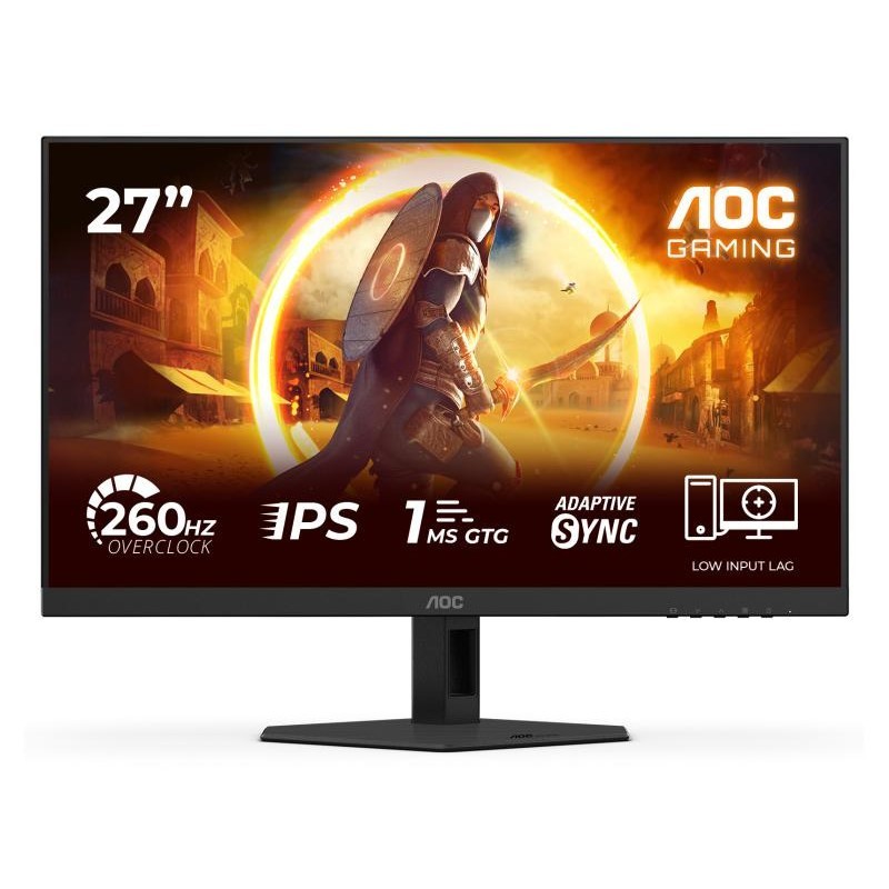 AOC G4 27G4ZRE écran plat de PC 68,6 cm (27") 1920 x 1080 pixels Full HD LED Noir, Rouge 