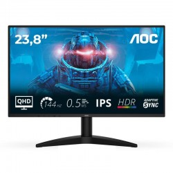AOC B3 Q24B36X écran plat de PC 60,5 cm (23.8") 2560 x 1440 pixels Quad HD LED Noir 