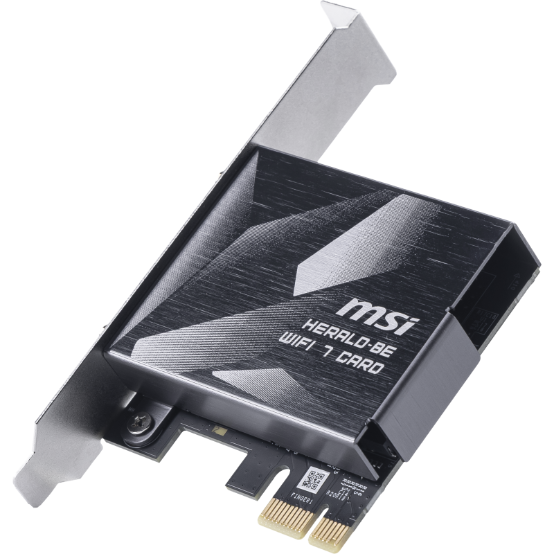 MSI HERALD BE9400 WiFi 7 - Carte Réseau WIFI 