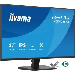 iiyama ProLite X2791HS-B1 écran plat de PC 68,6 cm (27") 1920 x 1080 pixels Full HD LED Noir 