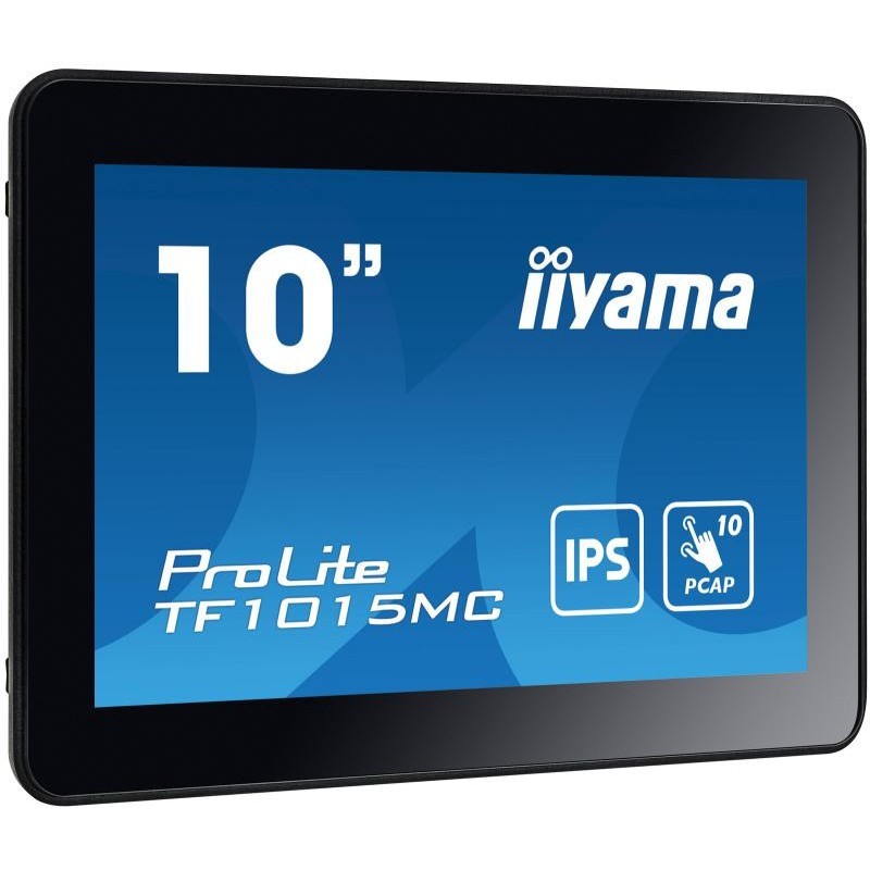iiyama TF1015MC-B3 écran plat de PC 25,6 cm (10.1") 1280 x 800 pixels HD LED Écran tactile Noir 