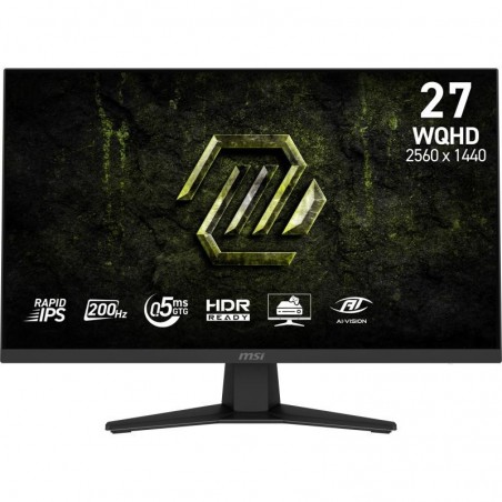 MSI MAG 274QF E20 écran plat de PC 68,6 cm (27") 2560 x 1440 pixels Wide Quad HD LCD Noir 