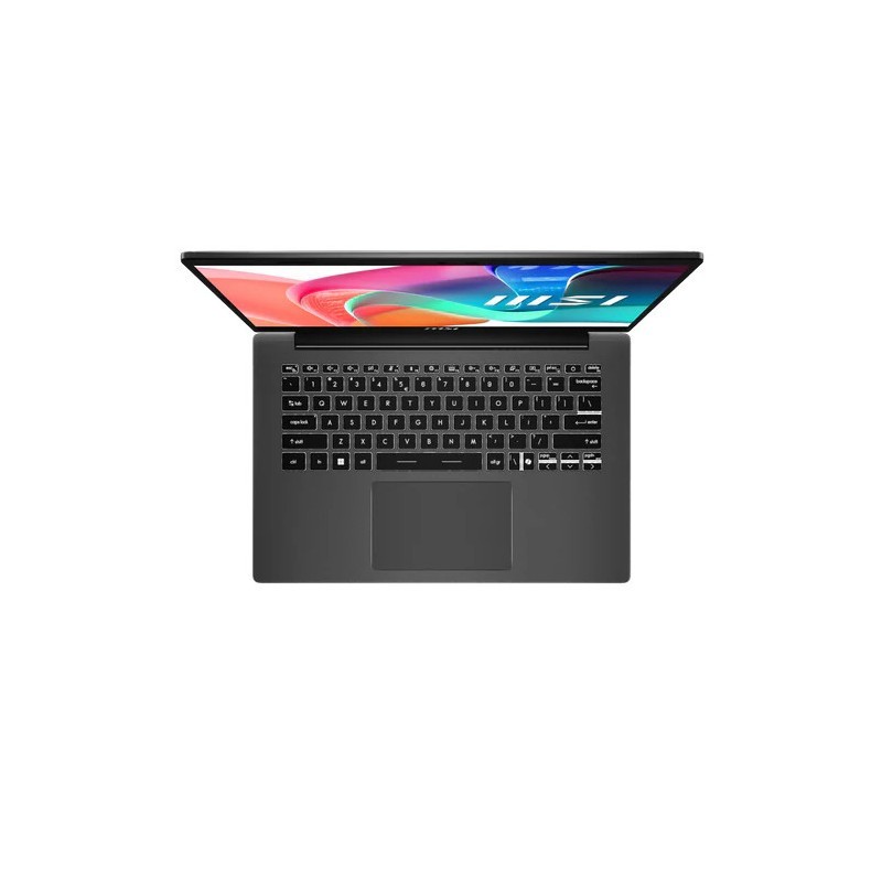 MSI Modern 14 F1MG-876FRNN Intel Core 5 120U Ordinateur portable 35,6 cm (14") Full HD 16 Go DDR4-SDRAM 512 Go SSD Wi-Fi 6E 